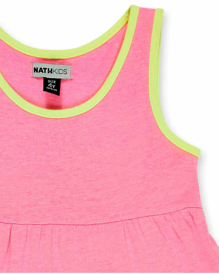 NATHKIDS NIÑA VESTIDO NEON JUNGLE