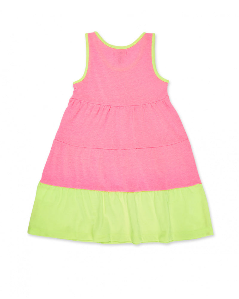 NATHKIDS NIÑA VESTIDO NEON JUNGLE