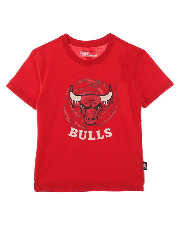 FEXPRO NIÑO TSHIRT MANGA CORTA NBA VORTEX RED