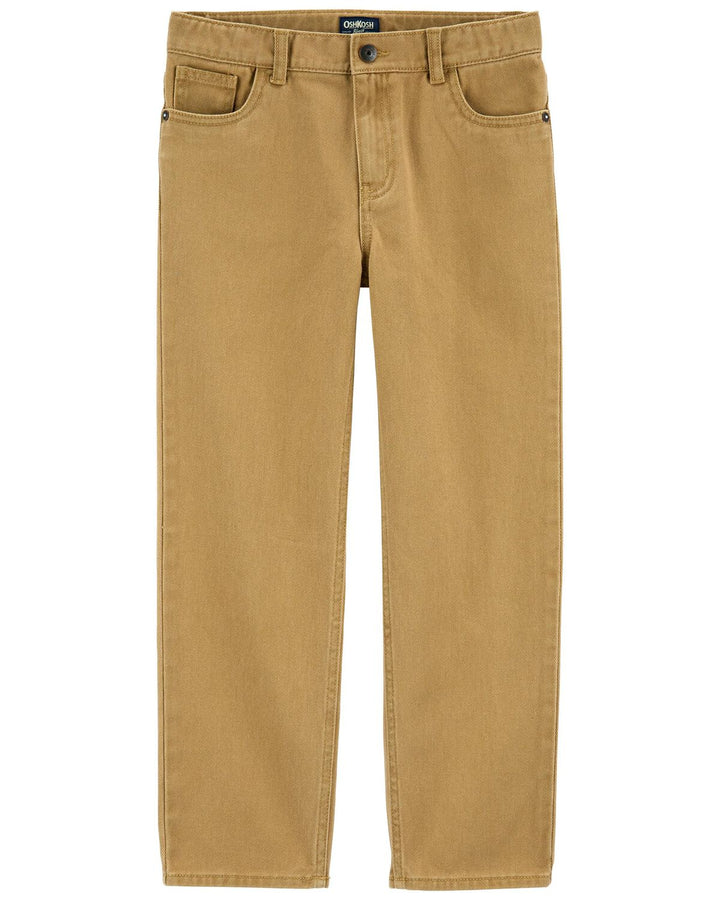 OSHKOSH NIÑO PANTALON STRAIGHT BROWN